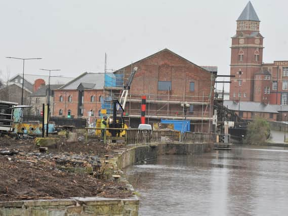 Laid bare - the land to the west of the former museum