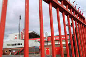 The City Ground, Nottingham is one of a number of football grounds that will be closed this weekend