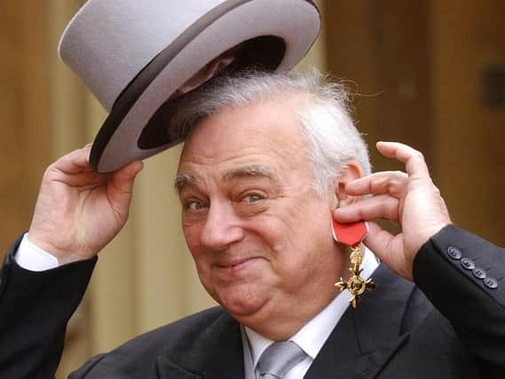 Comedian, actor and music hall historian Roy Hudd