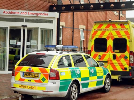 Wigan accident and emergency department