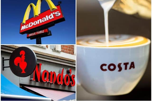 Nando's and Costa Coffee follow McDonalds in decision to close all stores over Covid-19 fears