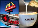 Nando's and Costa Coffee follow McDonalds in decision to close all stores over Covid-19 fears