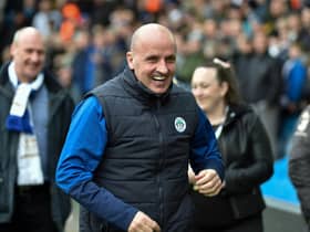 Wigan Athletic boss Paul Cook.