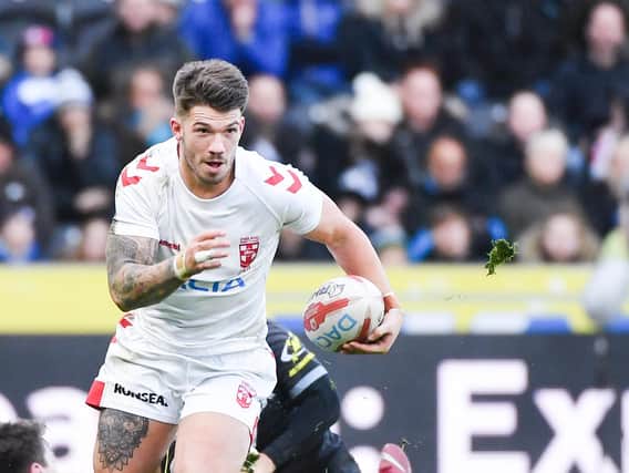 Oliver Gildart made his England debut in 2018