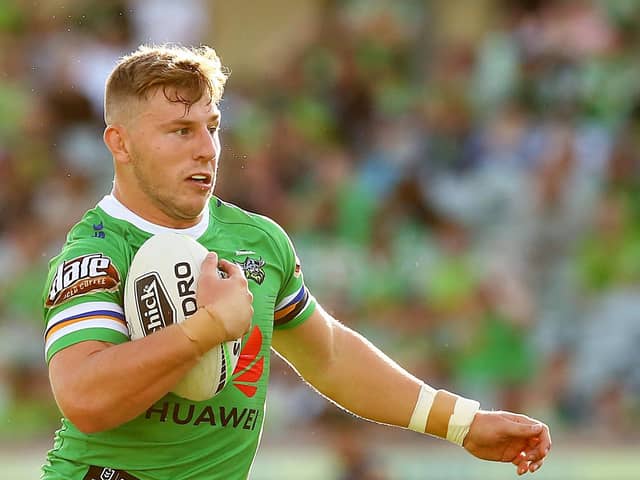 George Williams has twice played for Canberra