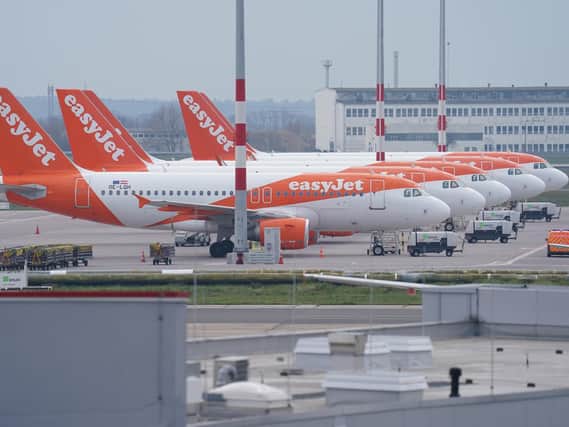 EasyJet has grounded its entire fleet of aircraft.
