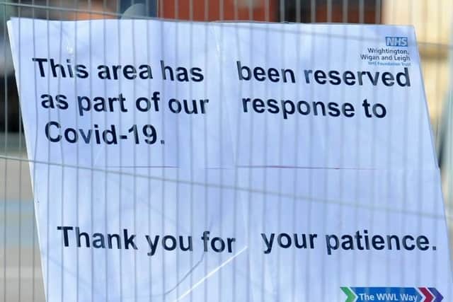 Non-urgent NHS care is postponed