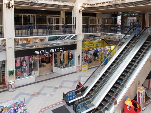 The Galleries in Wigan town centre