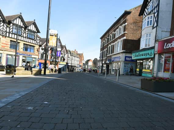 Quieter streets in Wigan town centre