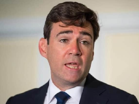 GM Mayor Andy Burnham