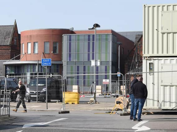 Work already under way to build a new Covid-19 ward at Wigan Infirmary