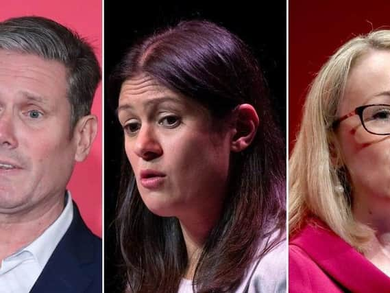 Sir Keir Starmer, Lisa Nandy and Rebecca Long-Bailey