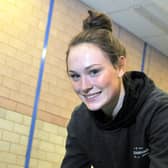 Wigan's Emily Borthwick is training alone during lockdown