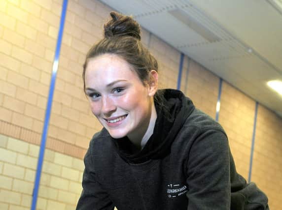 Wigan's Emily Borthwick is training alone during lockdown