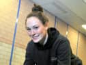 Wigan's Emily Borthwick is training alone during lockdown