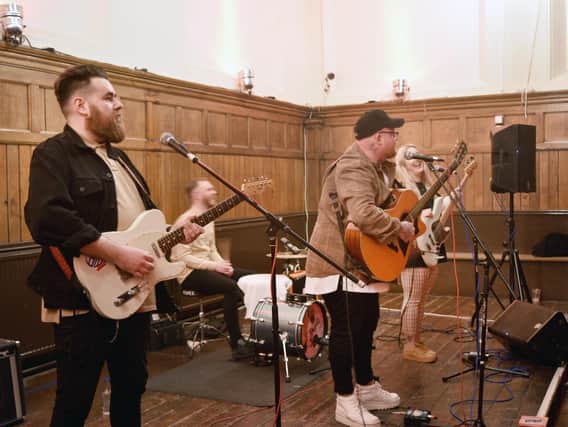 The Lottery Winners performed at The Old Courts last month