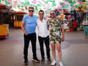 Gordon Ramsay, Gino D'Acampo and Fed Sirieix began their American Road Trip in Tijuana, Mexico