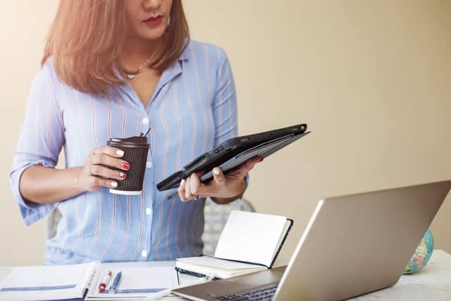 More people are working at home