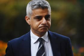 London Mayor Sadiq Khan