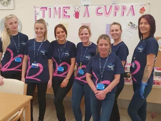 Staff at Bridgewater Day Care Centre in Golborne