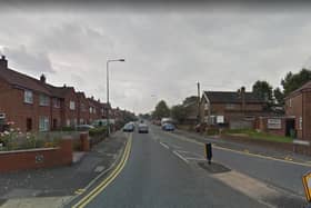 Marsh Green, Wigan, where a police incident has closed the road. Pic: Google