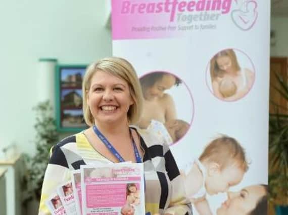 Breastfeeding Together project manager Elinor Halliwell