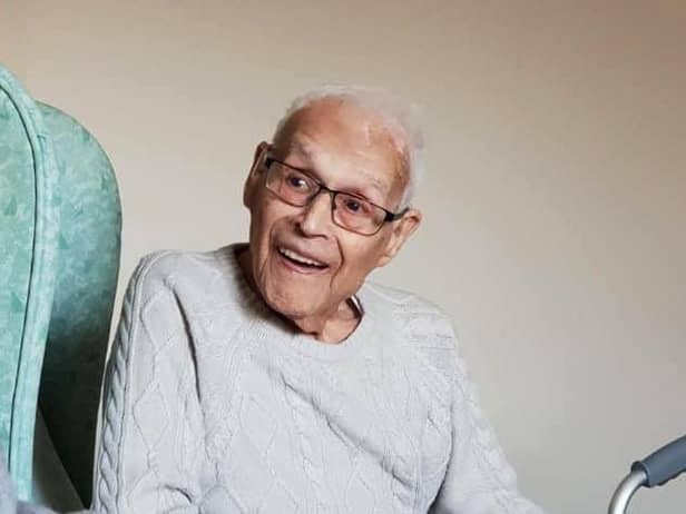 Harry Melling celebrated his 100th birthday