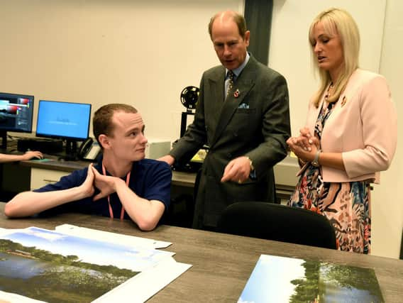 Prince Edward visited The Hamlet last year