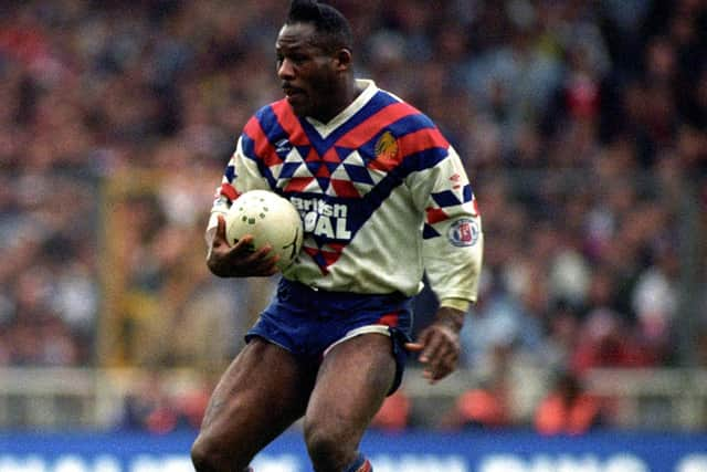 Ellery Hanley playing for Great Britain