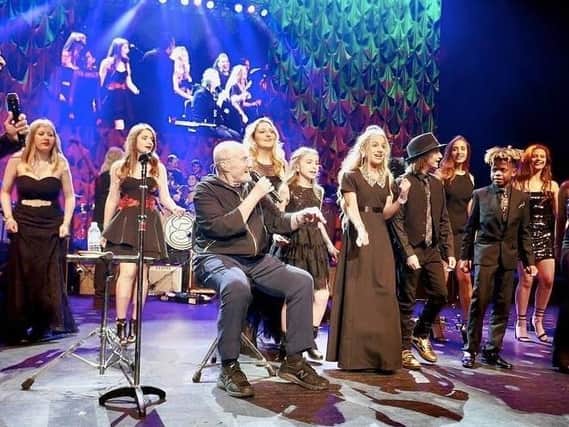 Little Dreamers performing with Phil Collins in Miami