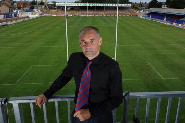 Michael Carter runs Wakefield Trinity