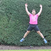 Star jumps are one idea for joining Race For Life At Home
