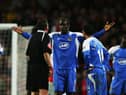 Emile Heskey during his :Latics days
