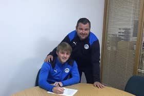 Gregor Rioch and Joe Gelhardt