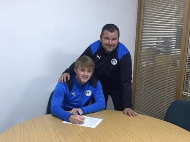 Gregor Rioch and Joe Gelhardt