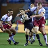 Tony Clubb in action against Toronto