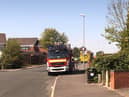Fire engines on Merton Road