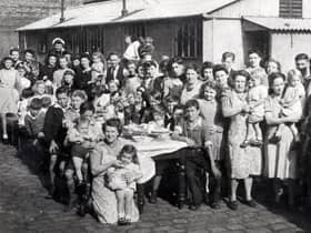 Its sad that we can't fully recreate parties such as this one in Scholes in 1945