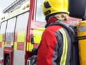 Four fire crews attended the scene