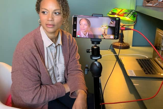 Angela Griffin starred in Mike and Rochelle, one of ITVs Isolation Stories