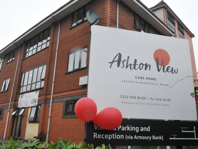 Ashton View care home