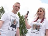 Martin Clarke and Rebecca Kane have gone viral on Facebook