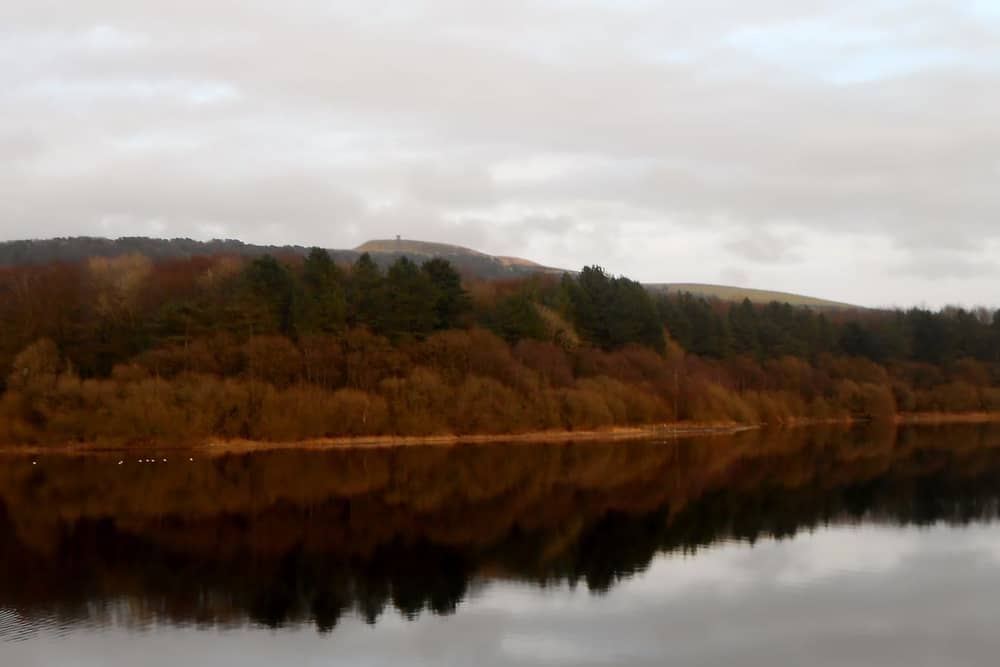 The Anglezarke Reservoir with Rivington pike in the middle background, Rivington near Chorley. Picture: Margaret Fowler