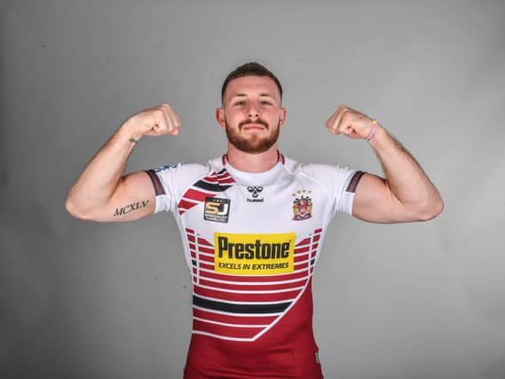 Wigan halfback Jackson Hastings