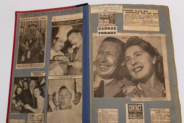 George Formby scrap book