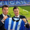 Gary Caldwell is unveiled as Latics boss in 2015