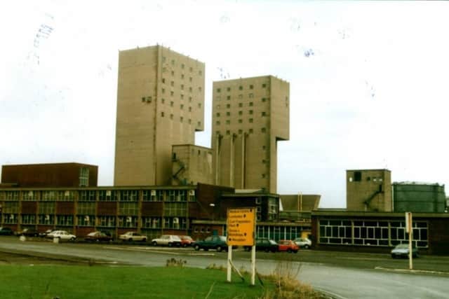 Parkside Colliery shortly before it shut in the early 1990s