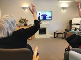 Residents get their exercise