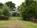 The site where the flats will be constructed if permission is granted