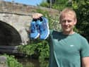 Andrew Ledwith is preparing to run along the canal towpath in aid of charity